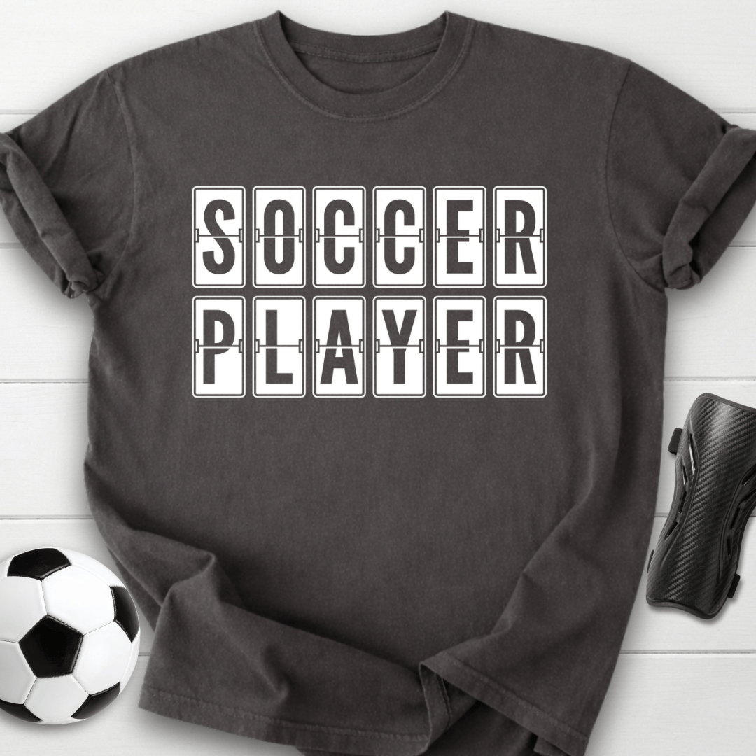 Soccer Player Tiles T-Shirt