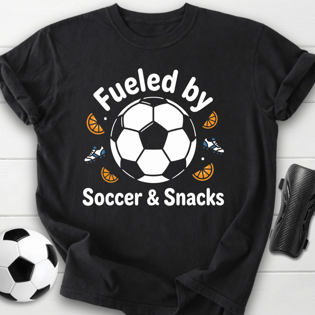 Fueled By Soccer & Snacks T-Shirt