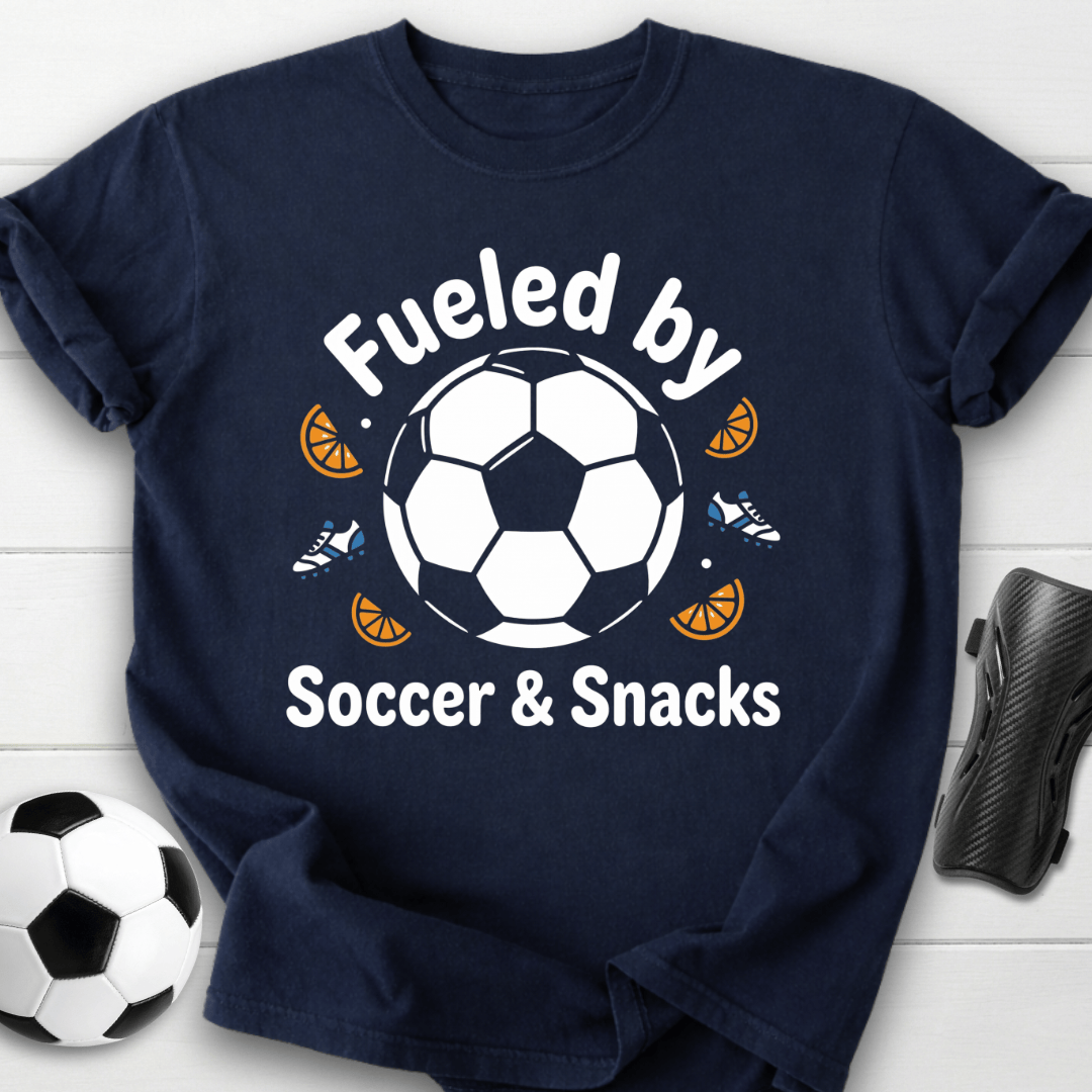 Fueled By Soccer & Snacks T-Shirt