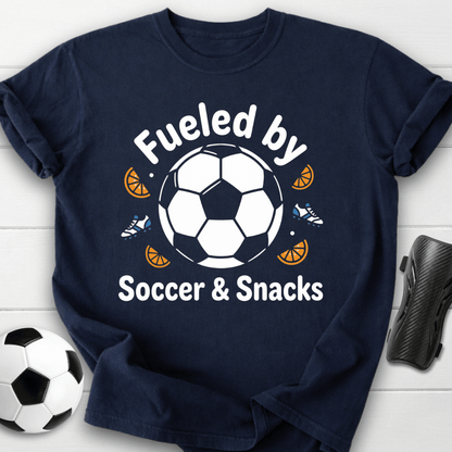 Fueled By Soccer & Snacks T-Shirt