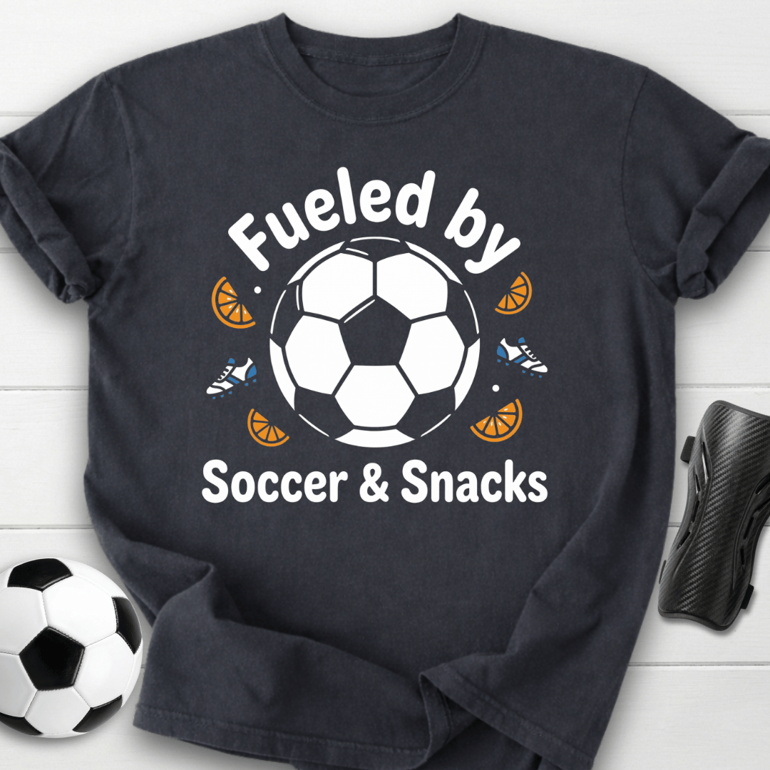 Fueled By Soccer & Snacks T-Shirt