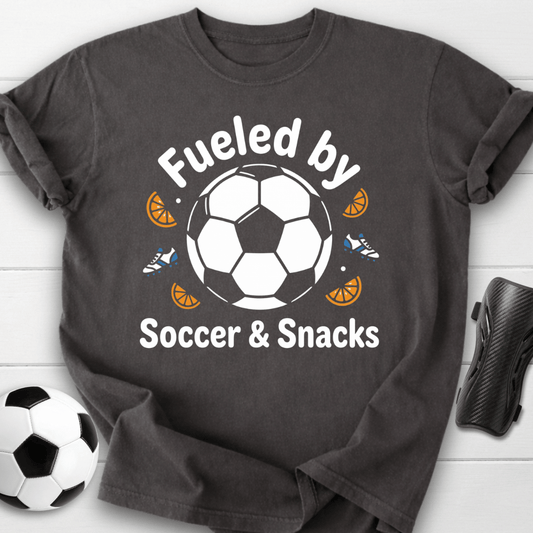 Fueled By Soccer & Snacks T-Shirt