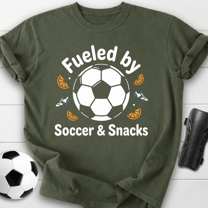 Fueled By Soccer & Snacks T-Shirt