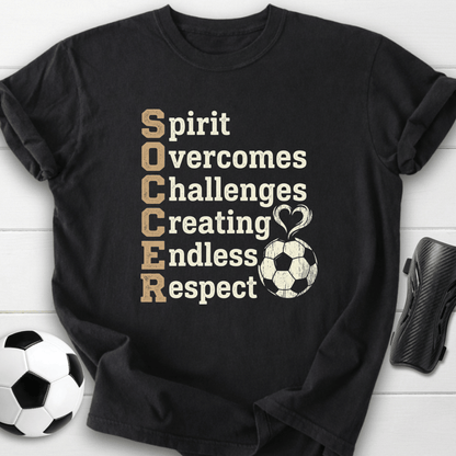 Soccer Overcomes Challenges T-Shirt