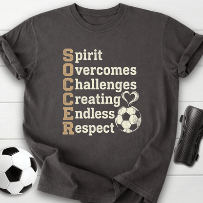 Soccer Overcomes Challenges T-Shirt