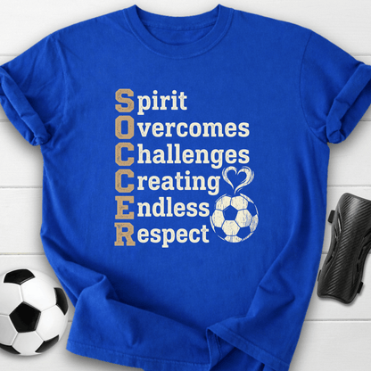 Soccer Overcomes Challenges T-Shirt