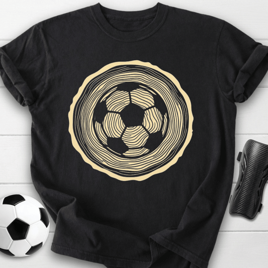 Abstract Soccer Ball T-Shirt