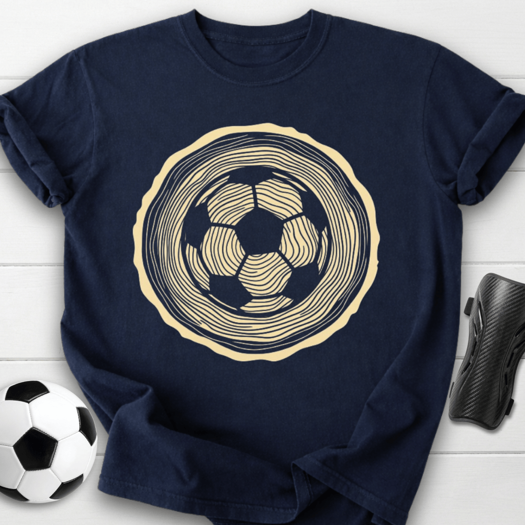 Abstract Soccer Ball T-Shirt