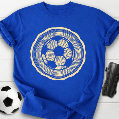 Abstract Soccer Ball T-Shirt