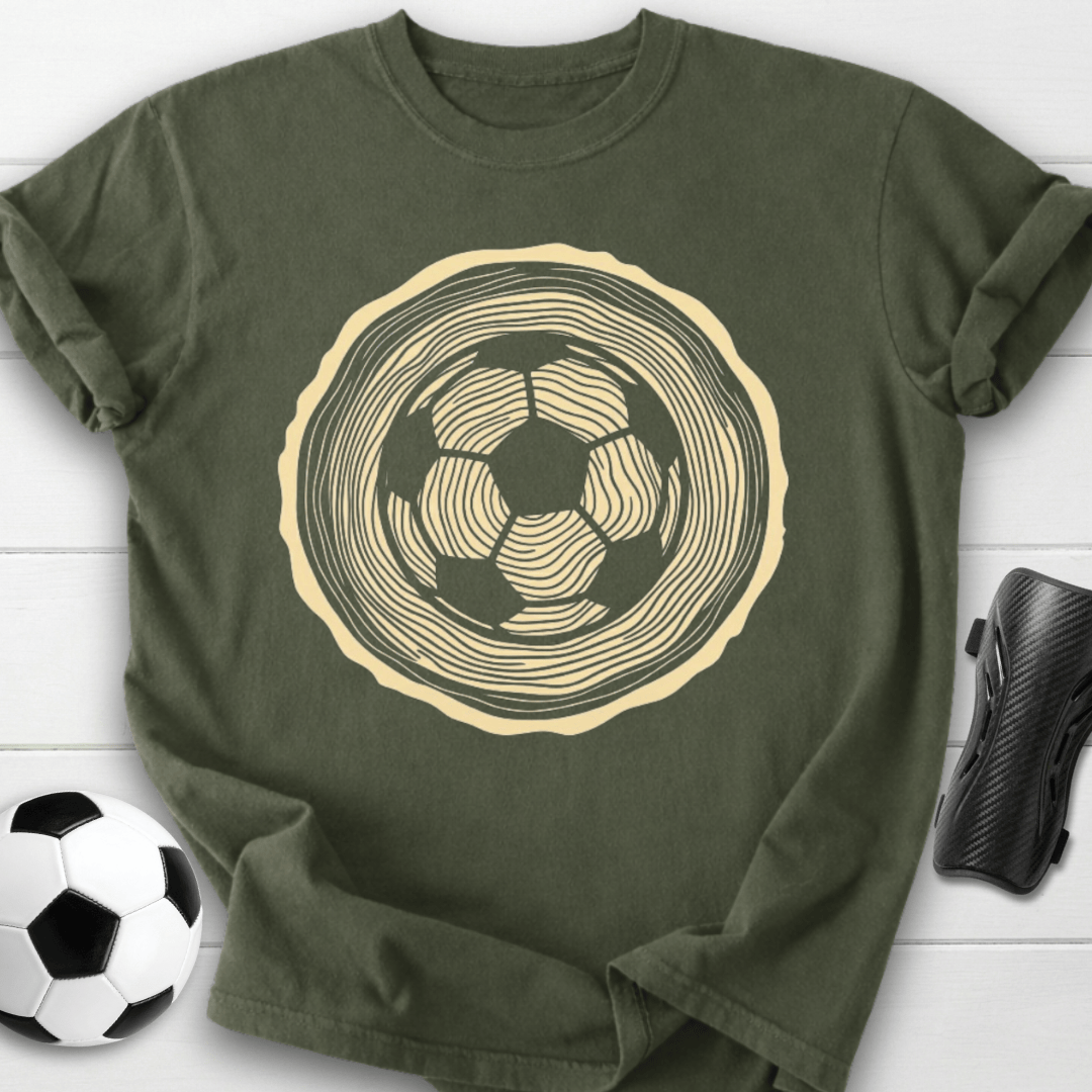 Abstract Soccer Ball T-Shirt