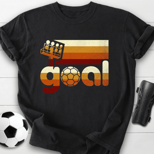 Retro Goal Graphic T-Shirt