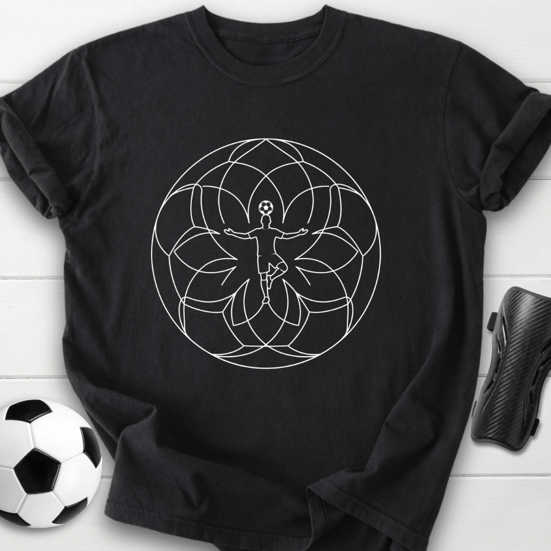 Geometric Player Mandala T-Shirt
