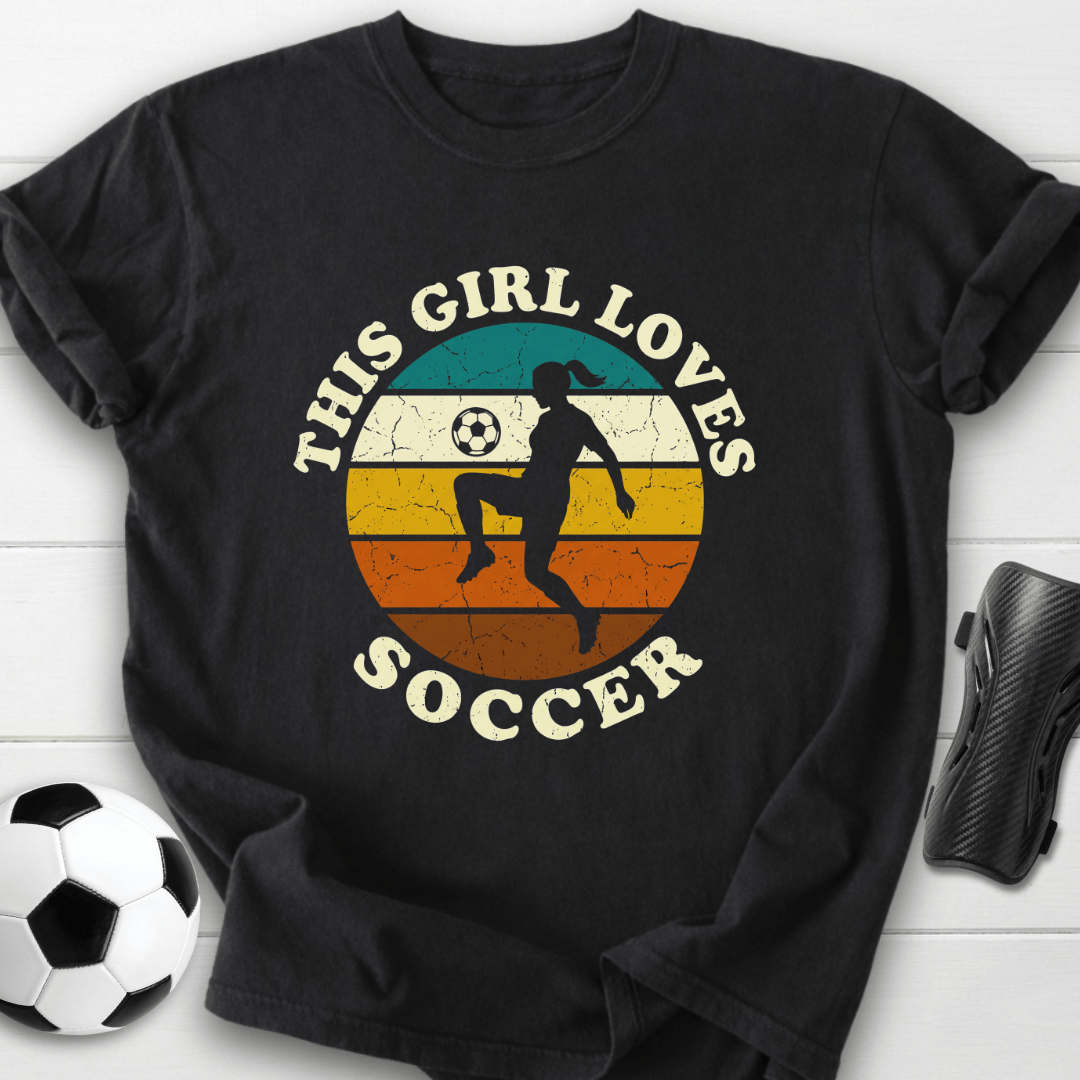 This Girl Loves Soccer T-Shirt