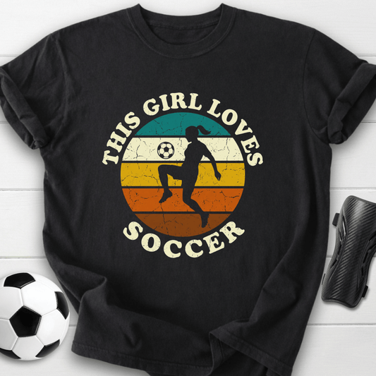 This Girl Loves Soccer T-Shirt