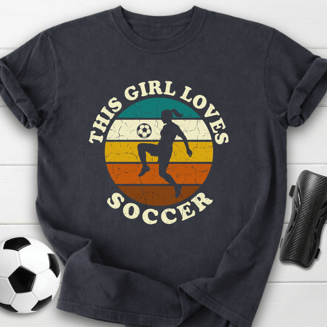 This Girl Loves Soccer T-Shirt