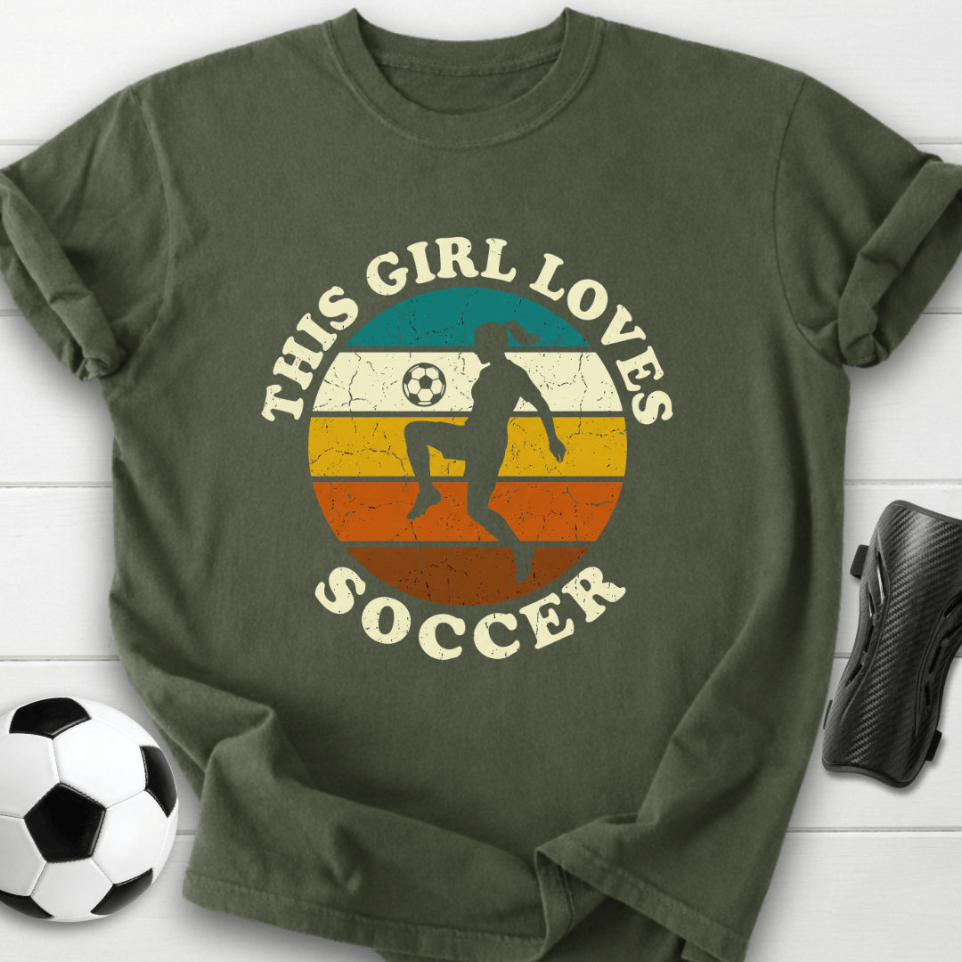 This Girl Loves Soccer T-Shirt