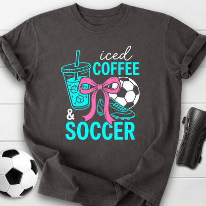 Iced Coffee & Soccer T-Shirt