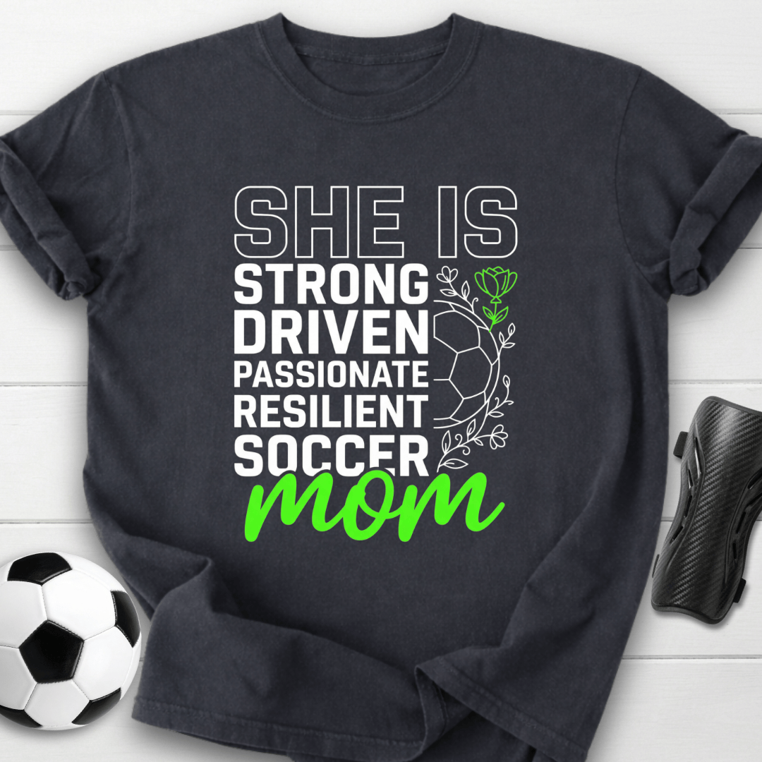 Strong Soccer Mom T-Shirt