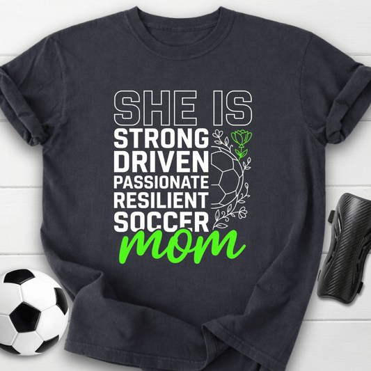 Strong Soccer Mom T-Shirt