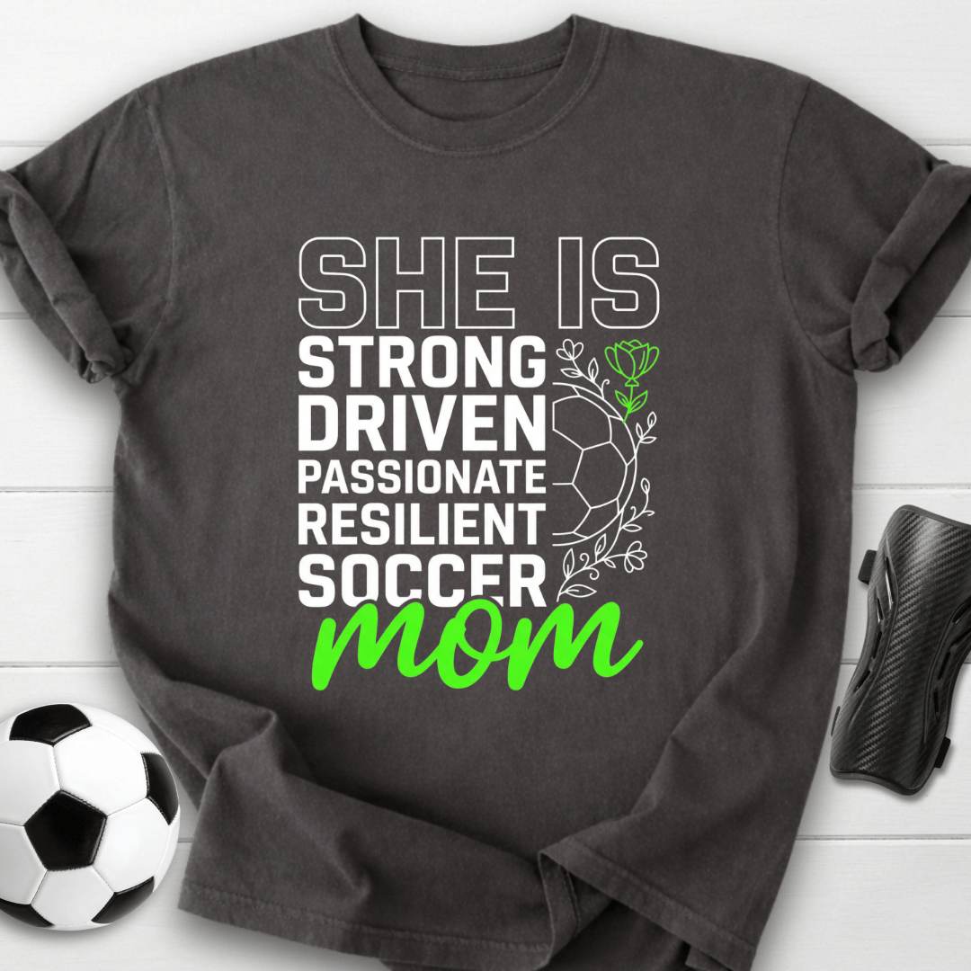 Strong Soccer Mom T-Shirt