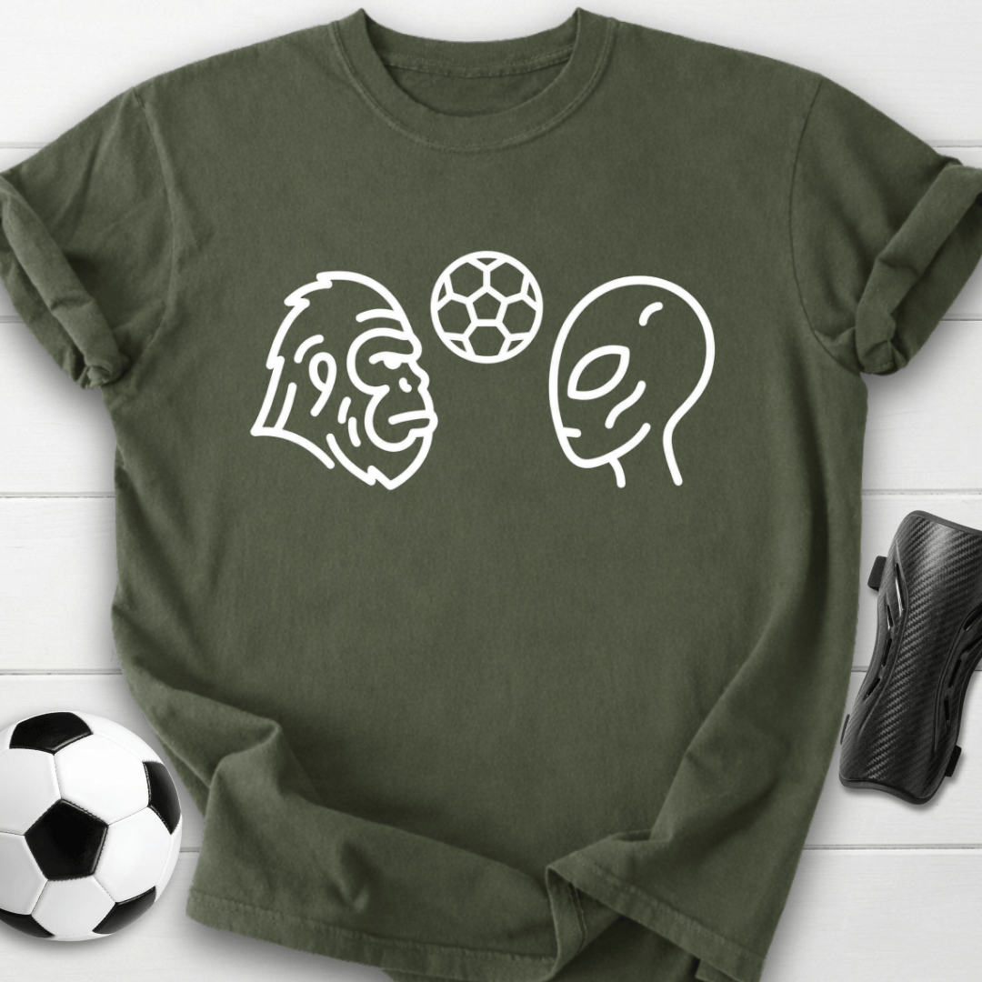 Bigfoot Alien Ball T-Shirt