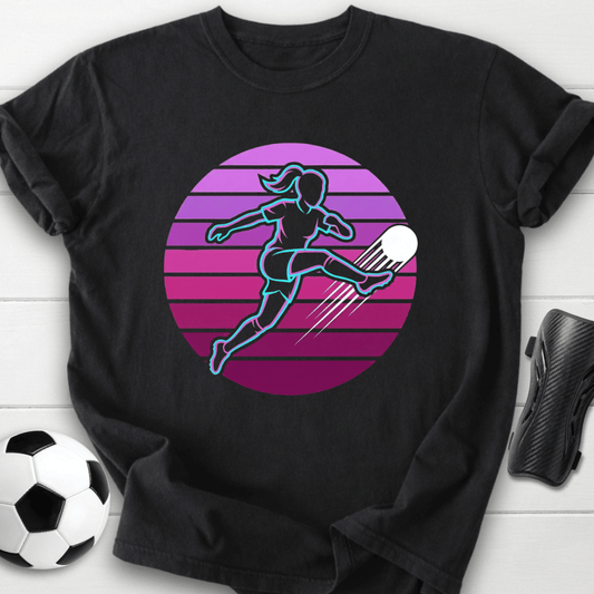 Retro Player Sunset T-Shirt