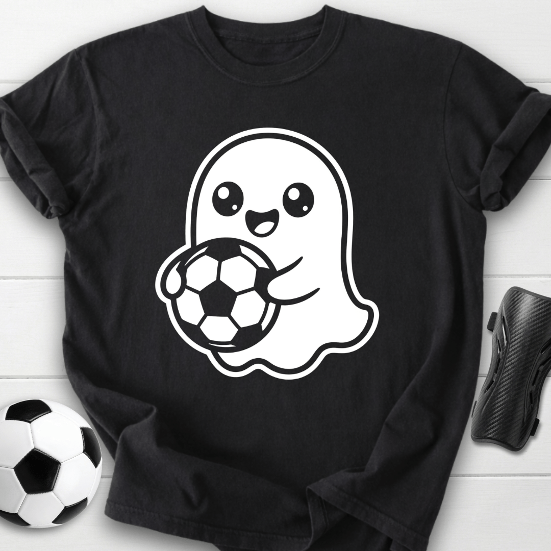Cute Ghost Soccer T-Shirt