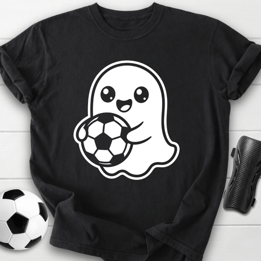 Cute Ghost Soccer T-Shirt