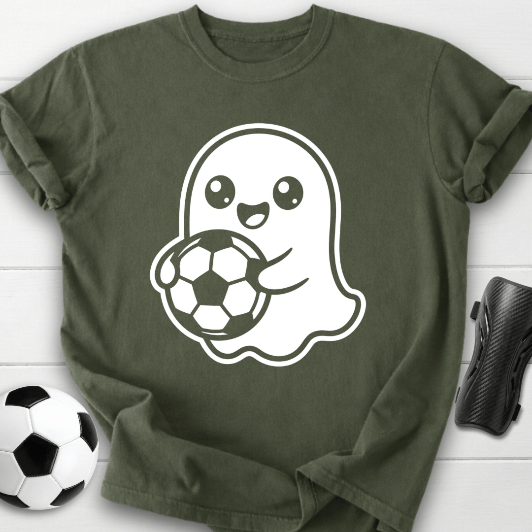 Cute Ghost Soccer T-Shirt