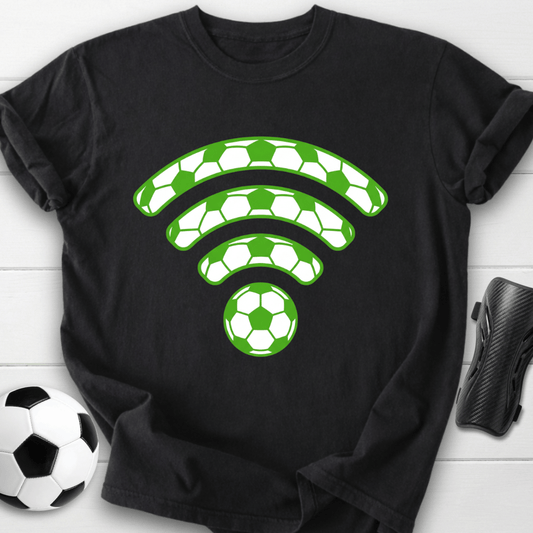 Soccer WiFi Signal T-Shirt