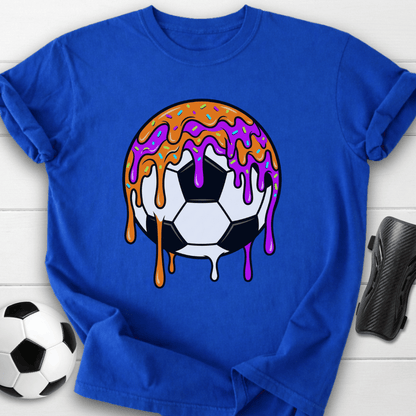 Dripping Soccer Ball T-Shirt