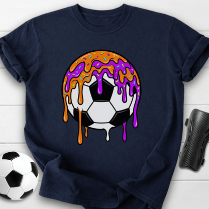 Dripping Soccer Ball T-Shirt