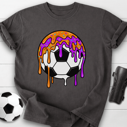 Dripping Soccer Ball T-Shirt