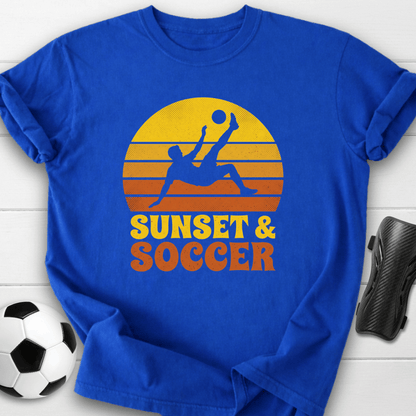 Sunset & Soccer T-Shirt