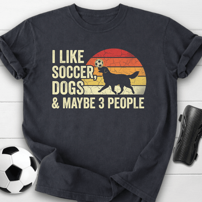 I Like Soccer Dogs T-Shirt