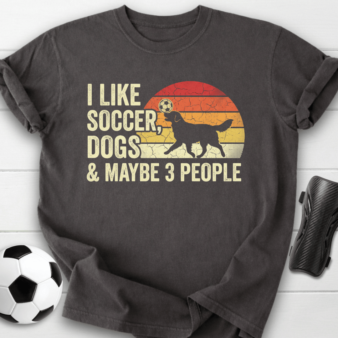 I Like Soccer Dogs T-Shirt