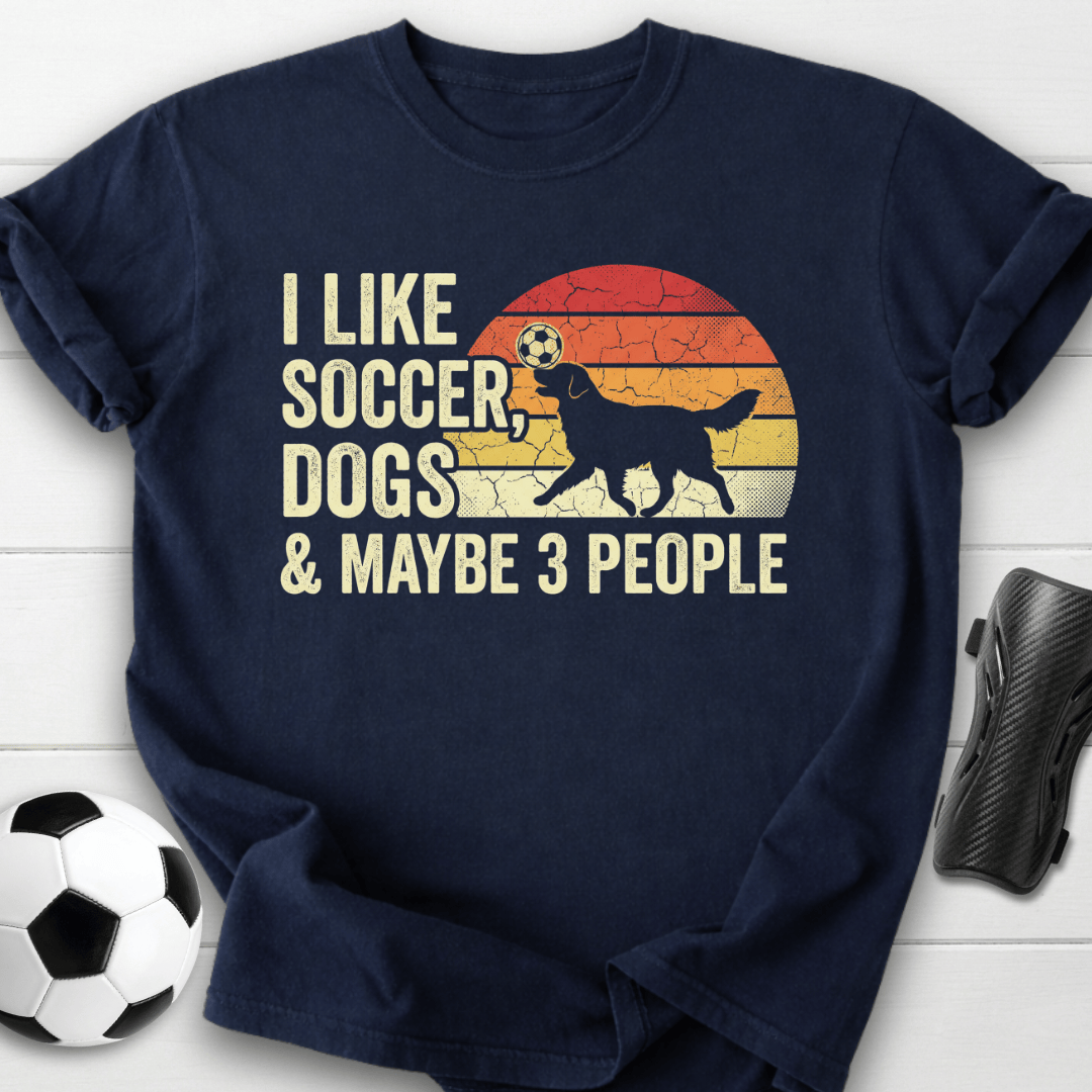 I Like Soccer Dogs T-Shirt