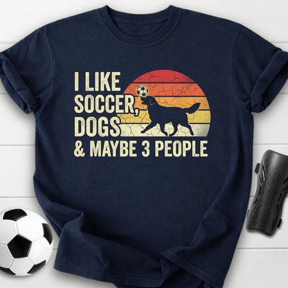 I Like Soccer Dogs T-Shirt