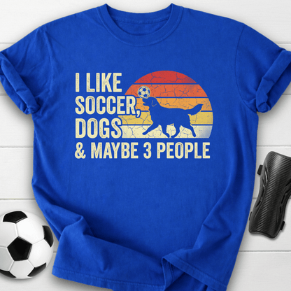 I Like Soccer Dogs T-Shirt