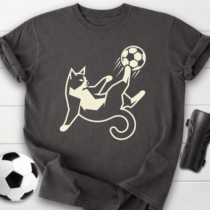 Soccer Cat Kick T-Shirt