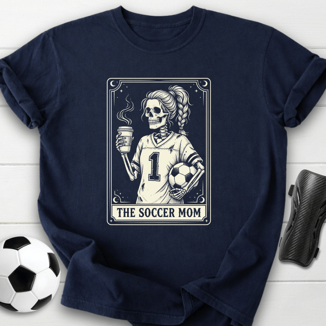 Skeleton Soccer Mom T-Shirt