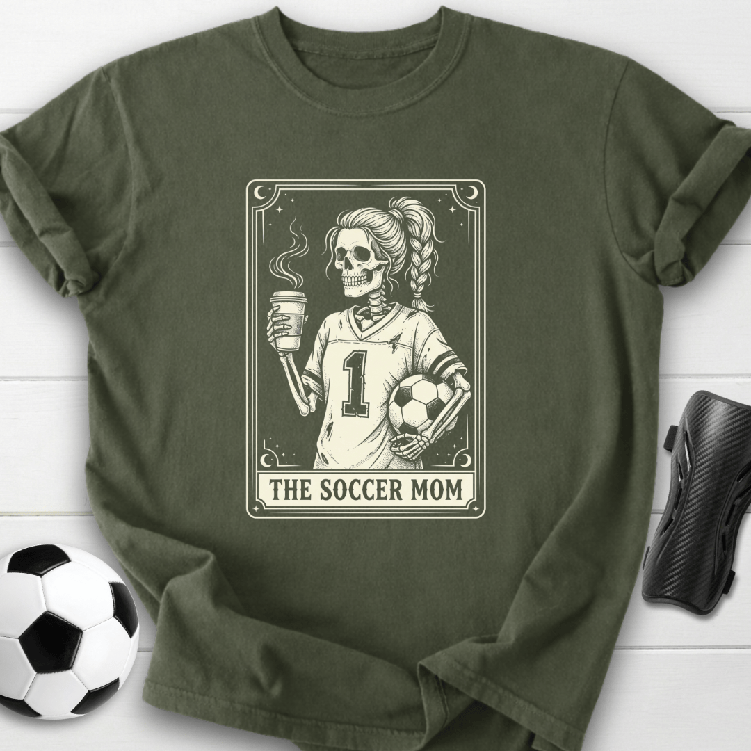 Skeleton Soccer Mom T-Shirt