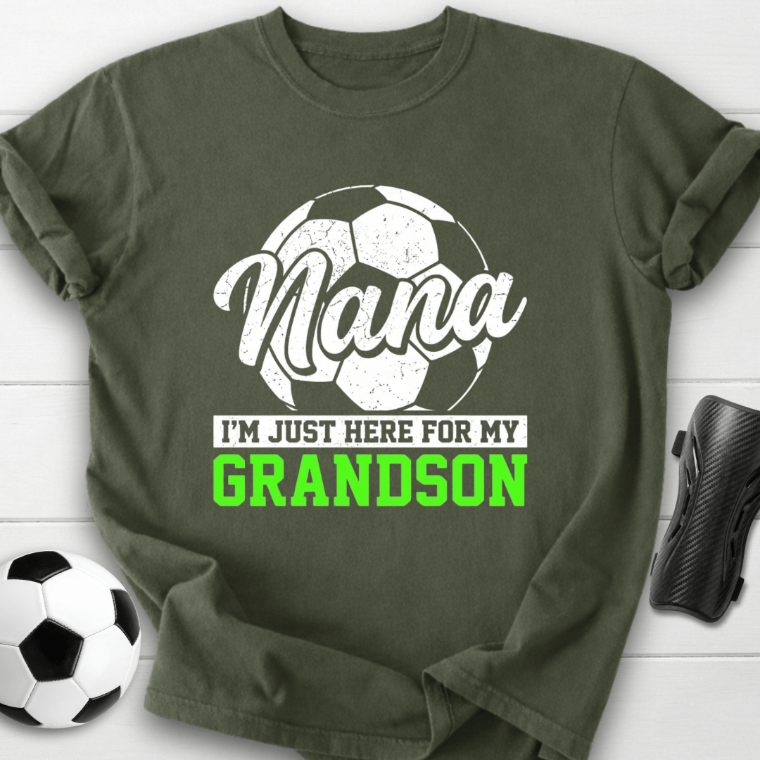 Nana Here For My Grandson T-Shirt