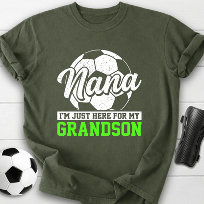 Nana Here For My Grandson T-Shirt