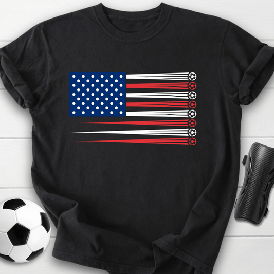 USA Soccer Flag T-Shirt