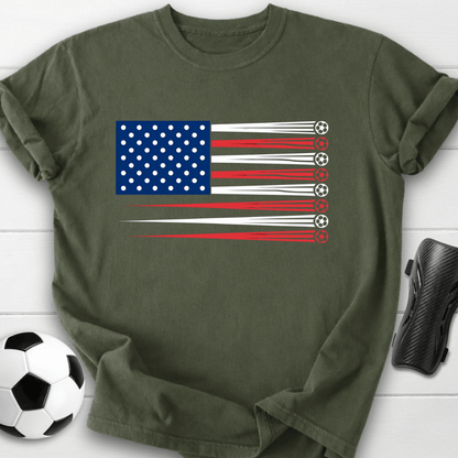 USA Soccer Flag T-Shirt