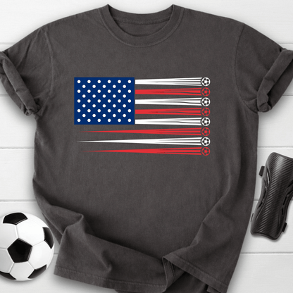 USA Soccer Flag T-Shirt
