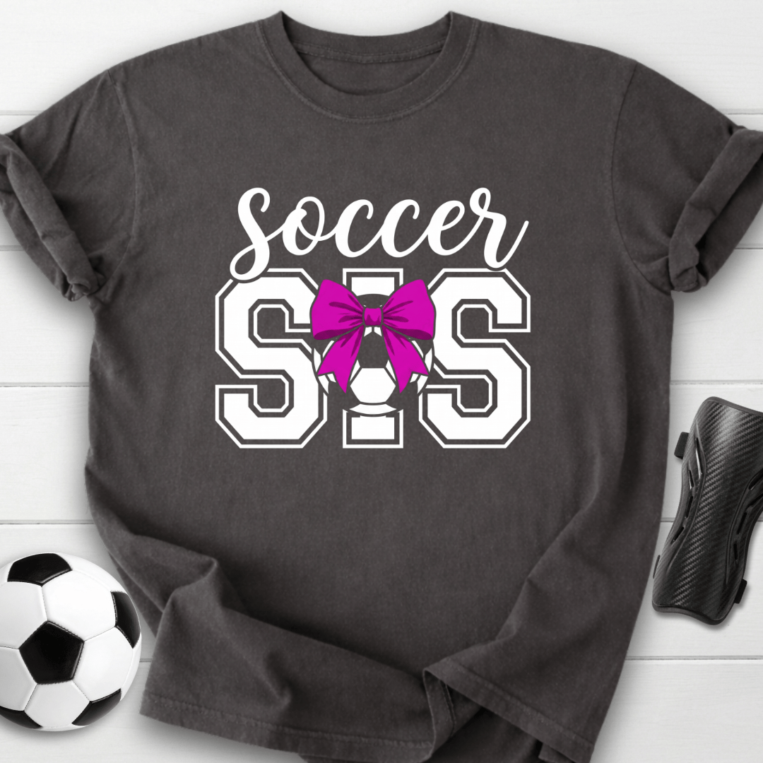 Soccer Sis Bow T-Shirt