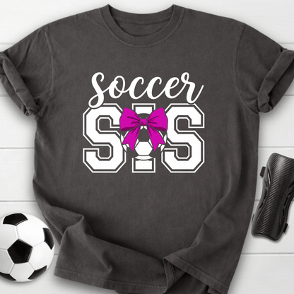 Soccer Sis Bow T-Shirt