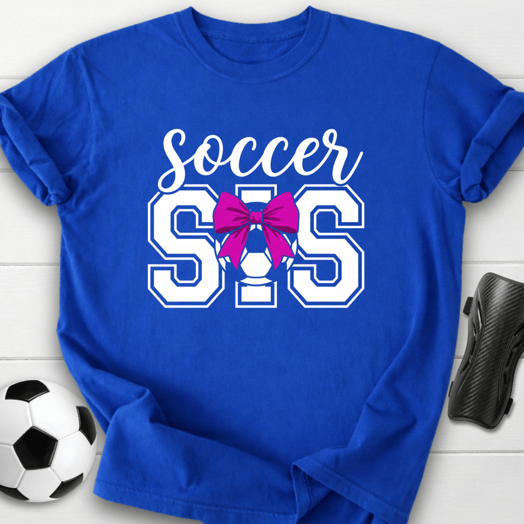 Soccer Sis Bow T-Shirt